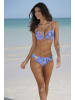 S. Oliver Bikini-Hose in blau-bedruckt