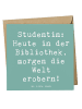 Mr. & Mrs. Panda Deluxe Karte Spruch Studentin Traumwelt mit Spruch in Meeresbrise