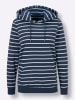 WITT WEIDEN Sweatshirt in dunkelblau-weiß-gestreift