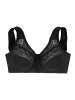 PETITE FLEUR Entlastungs-BH in schwarz