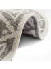 Teppich Boss In- und Outdoor Wendeteppich Rund Lilja grau creme