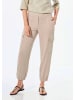 GOLDNER Kurzgröße:  Hose Hose im Cargo-Look in beige