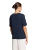 Betty Barclay Basic Shirt mit Schleifenknoten in Patch Dark Blue/Dark Blue