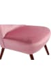 others SESSEL Kathy Bezug Samtvelours Buche nussbaum dunkel / rosé