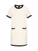 DreiMaster Women Dress in offwhite black
