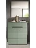 Inn.Furn Garderobe-Set Salbei und grau, Garderobe 2-teilig, 80 x 190 cm, Soft-Close