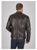 Bugatti Lederjacke BUAMADEO in Schwarz