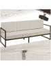 tectake Garten-Loungesofa Comosa, 210 x 78 x 85 cm, braun/beige