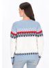 usha BLUE LABEL Women Sweater in offwhite multicolor