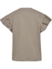 Hummel T-Shirt Hmljr Ruffle Mädchen in ROCK RIDGE