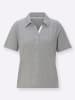 WITT WEIDEN Poloshirt in grau-meliert