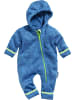 Playshoes Strickfleece-Overall in Blau