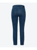 BRAX  High-waist-Jeans in Used Dark Blue