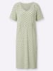 WITT WEIDEN Jersey-Kleid in pistazie-khaki-bedruckt