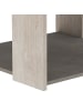 CALICOSY Couchtisch ANTIBES in Champagnerfarbenes - (W)80  x (H)44,2  x (L)80 cm