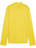 Puma T-Shirt "TeamGoal Training 1/4 Zip Top Wmn" in Gelb
