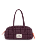 Les Visionnaires Unio Zicke Schultertasche 35 cm dark wine
