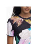 Desigual Schwarz Polyester Damen T-Shirt