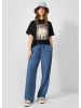 QS T-Shirt in 99D0_schwarz