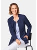 GOLDNER Blazer (Typ Indoorjacke) in blau