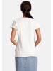 Salzhaut Rundhals T-Shirt für Damen in weiß