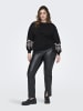 ONLY Carmakoma Sweatshirt in Black