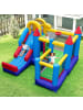 COSTWAY Hüpfburg mit Gebläse 340 x 335 x 233 cm in Bunt