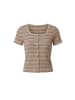 VINAJA Women T-Shirt in Beige Multicolor