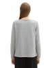 Tom Tailor Sweatshirt in medium silver grey melange