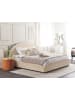Beliani 2-tlg Doppelbett VAUCLUSE in Beige
