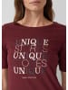 s.Oliver T-Shirt in 39D2_bordeaux