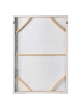 Beliani Wandbild mit Rahmen OMAGH in Blau - (W) 72 x (H) 103 x (L) 4 cm