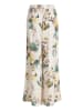 Vera Mont Marlene-Hose mit Blumenprint in Cream/Mint