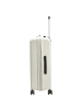 D&N Travel Line 4700+ - 4-Rollen-Trolley M 68 cm erw. (schwarz) in cream white
