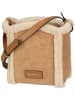 Karl Lagerfeld Umhängetasche K/Circle SM Bucket Shearling in Caramel