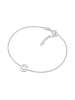 Elli Armband 925 Sterling Silber mit Smiling Face, Smiling Face in Silber