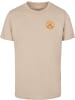 Mister Tee T-Shirt "Beach Paradise Tee" in Beige