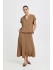 b. young Kurzarm-Bluse BYFALAKKA Regular fit in Woodsmoke