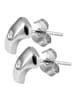 Adeliás Damen Ohrringe – Ohrstecker aus 925 Silber mit Zirkonia in silber