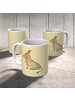 Mr. & Mrs. Panda Kindertasse Esel ohne Spruch in Gelb Pastell