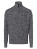 Nils Sundström Pullover in grau marine