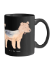 Mr. & Mrs. Panda Trinkbecher Airedale Terrier mit Spruch in Schwarz