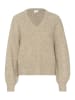 Kaffe Strickpullover KAtrina Loose fit in Feather Gray Melange