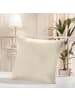 Estella Single-Jersey Kuschelkissenbezug in wollweiß