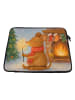Mr. & Mrs. Panda Laptoptasche Maus Weihnachten Design ohne Spruch in Weiß