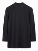 sheego Longpullover in schwarz