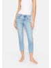 ANGELS  7/8 Jeans Jeans Ornella Diamonds mit Strasssteinen in bleached blue used