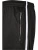 Urban Classics Urban Classics Herren Premium Stripes Mesh Shorts in black