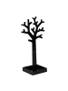 relaxdays 2er-Set: Schmuckständer Baum in Schwarz/Weiß