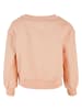 Urban Classics Urban Classics Damen Girls Oversized Color Melange Crewneck in papaya melange